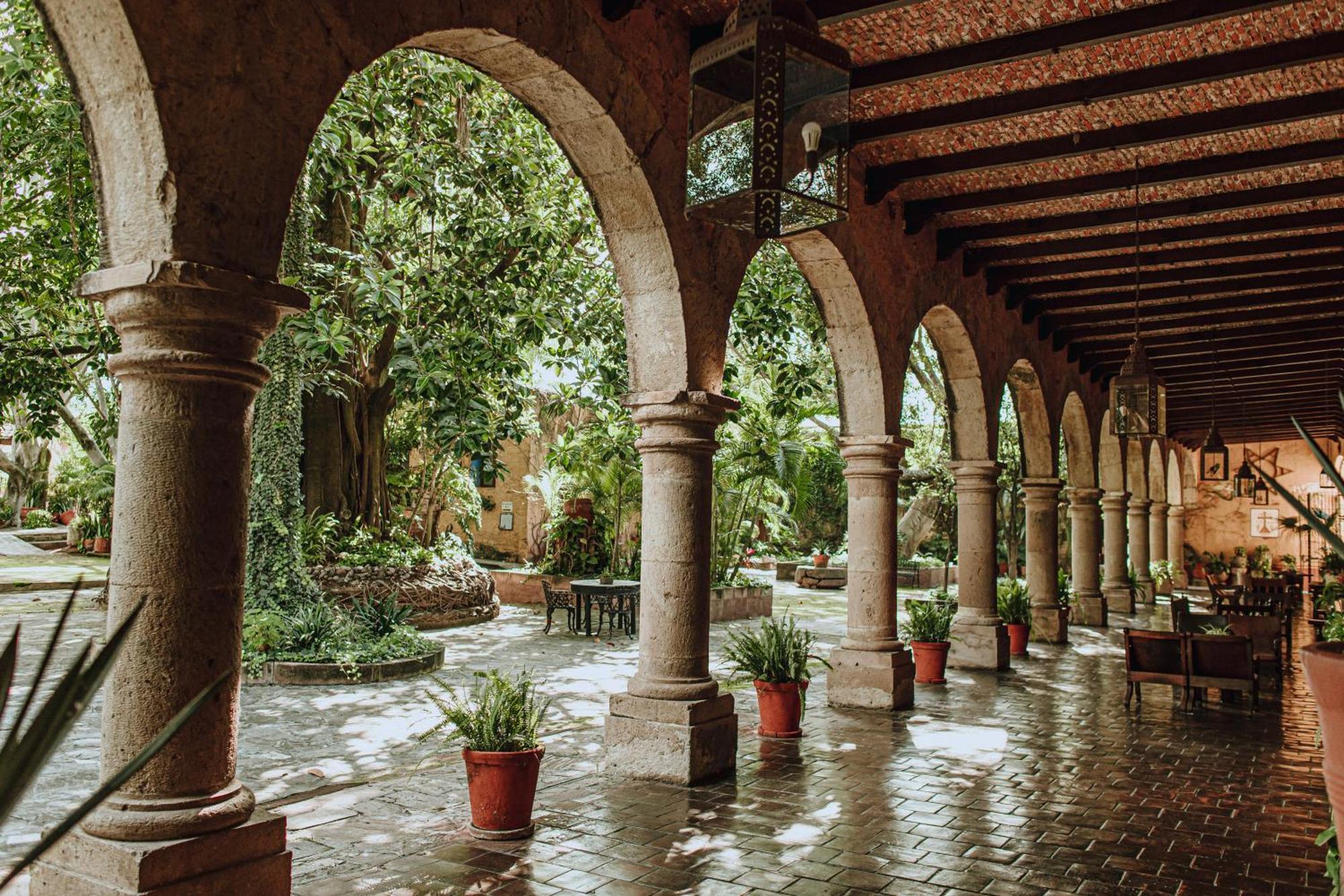 Hacienda El Carmen Hotel & Spa Portes Gil ภายนอก รูปภาพ