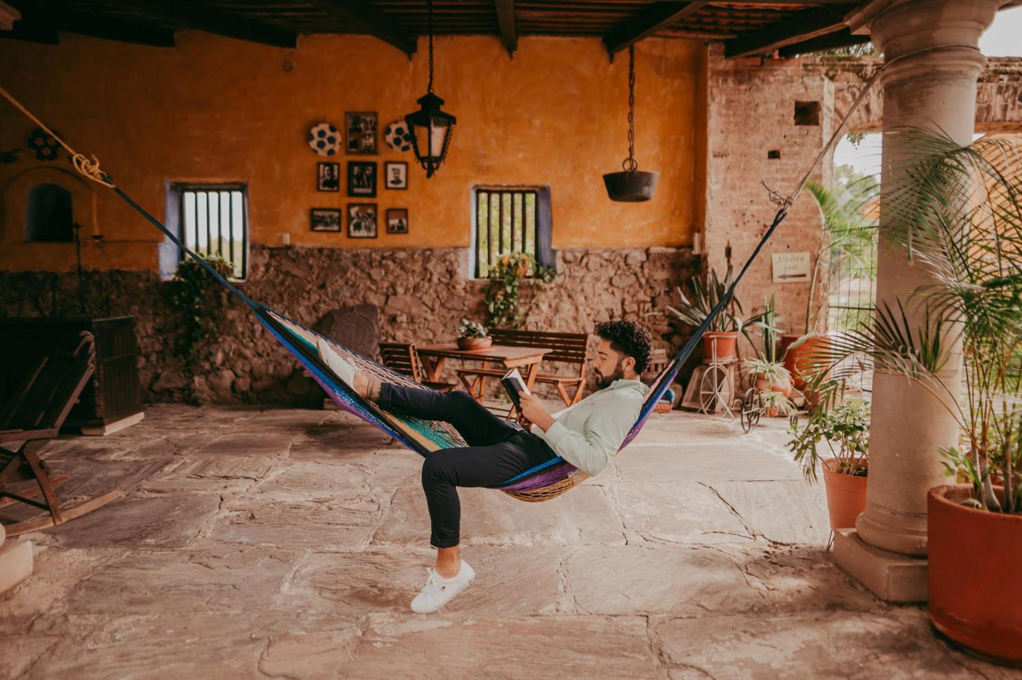 Hacienda El Carmen Hotel & Spa Portes Gil ภายนอก รูปภาพ